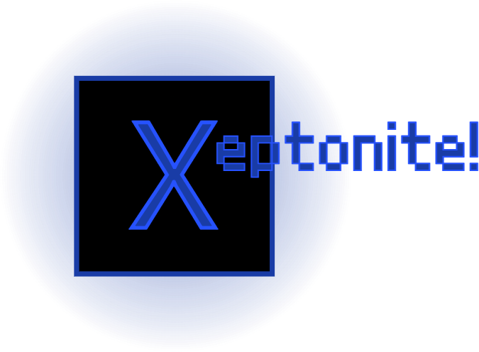 Xeptonite's Logo (as of January 7th, 2026)